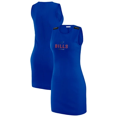 Robe débardeur côtelée Royal Buffalo Bills pour femme WEAR by Erin Andrews x Gracie Hunt