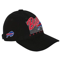 Youth Black Buffalo Bills Retro Wooly Adjustable Hat