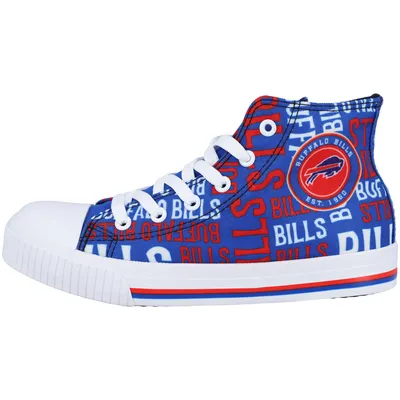 Women's Buffalo Bills FOCO Glitter Sneakers