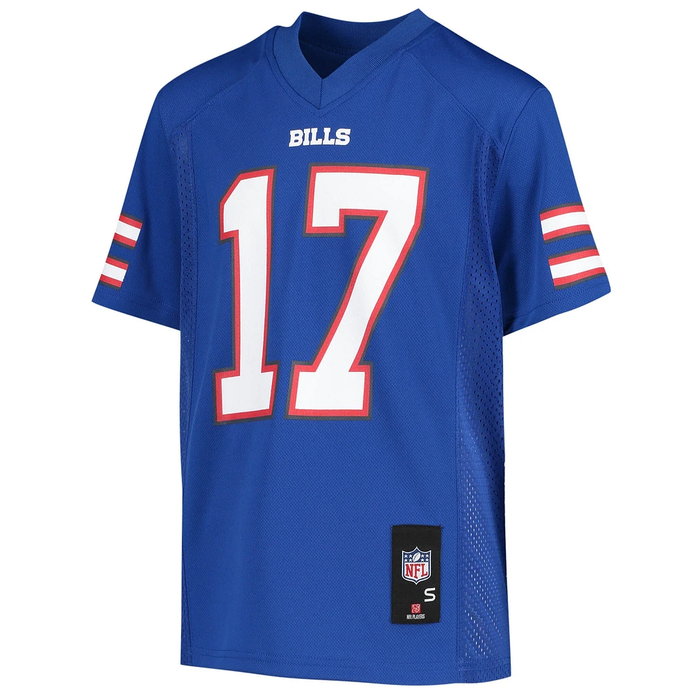 Josh Allen Royal Buffalo Bills Replica Player Jersey pour jeune