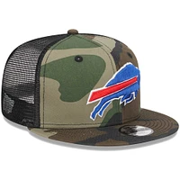 Casquette New Era Buffalo Bills Main Trucker 9FIFTY Snapback pour jeune