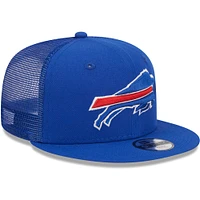 Casquette Snapback 9FIFTY Royal Buffalo Bills Main Trucker New Era pour jeune