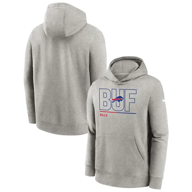 Outerstuff Youth Boys Josh Allen Royal Buffalo Bills Mainliner Player Name  and Number Fleece Pullover Hoodie