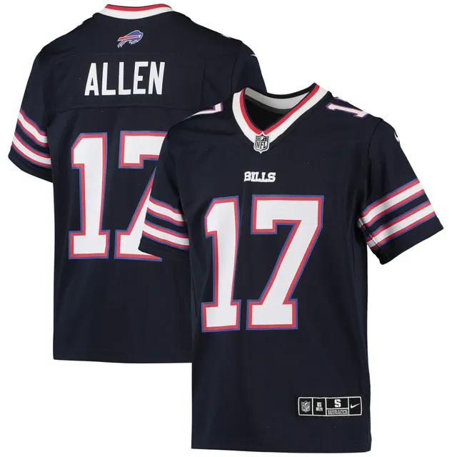 Youth Nike Josh Allen Name & Number T-Shirt Buffalo Bills