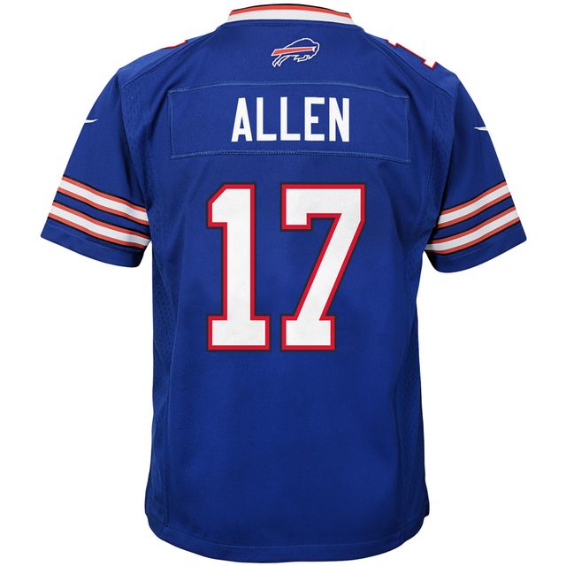 Jeunesse Nike Josh Allen Royal Buffalo Bills Game - Maillot