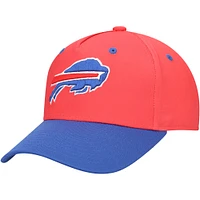 Casquette ajustable structurée précourbée Pro-Sport pour jeunes, rouge/Royal Buffalo Bills