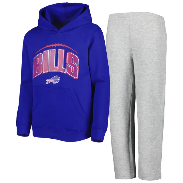 Buffalo Bills Nike Sideline Logo Performance Pullover Hoodie - Royal