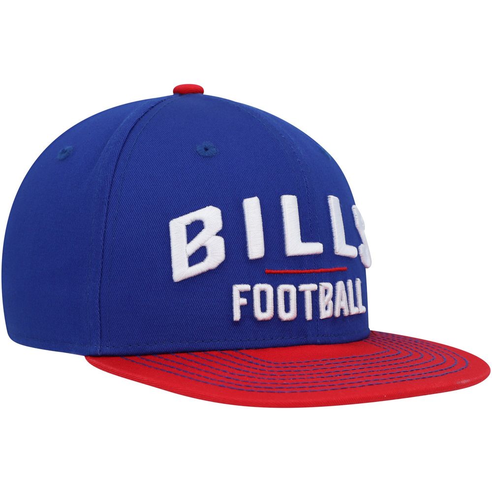 Youth Royal/Red Buffalo Bills Lock Up Snapback Hat