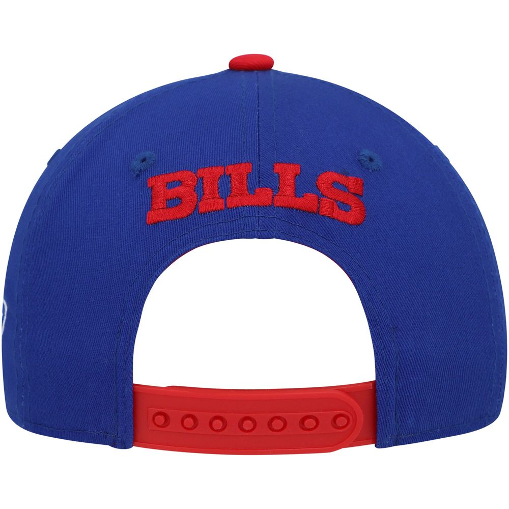 Outerstuff Youth Royal/Red Buffalo Bills Lock Up Snapback Hat