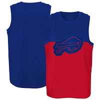 Youth Royal/Red Buffalo Bills Revitalize Tank Top