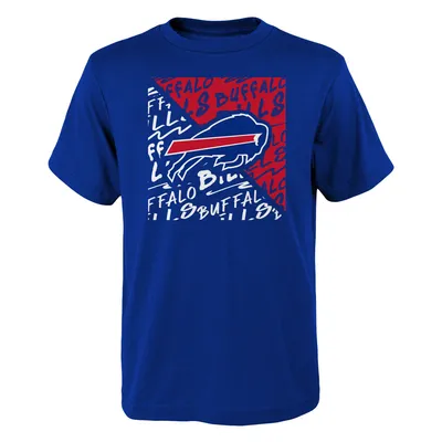 Buffalo Bills Preschool Team Logo Long Sleeve T-Shirt - Royal