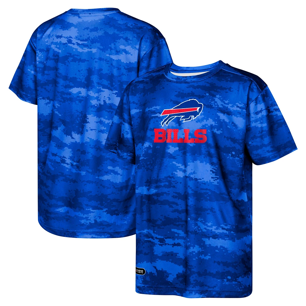 T-shirt de mêlée des Royal Buffalo Bills pour jeunes