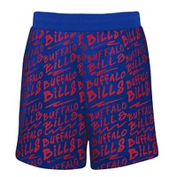 Youth Royal Buffalo Bills Super French Terry Shorts