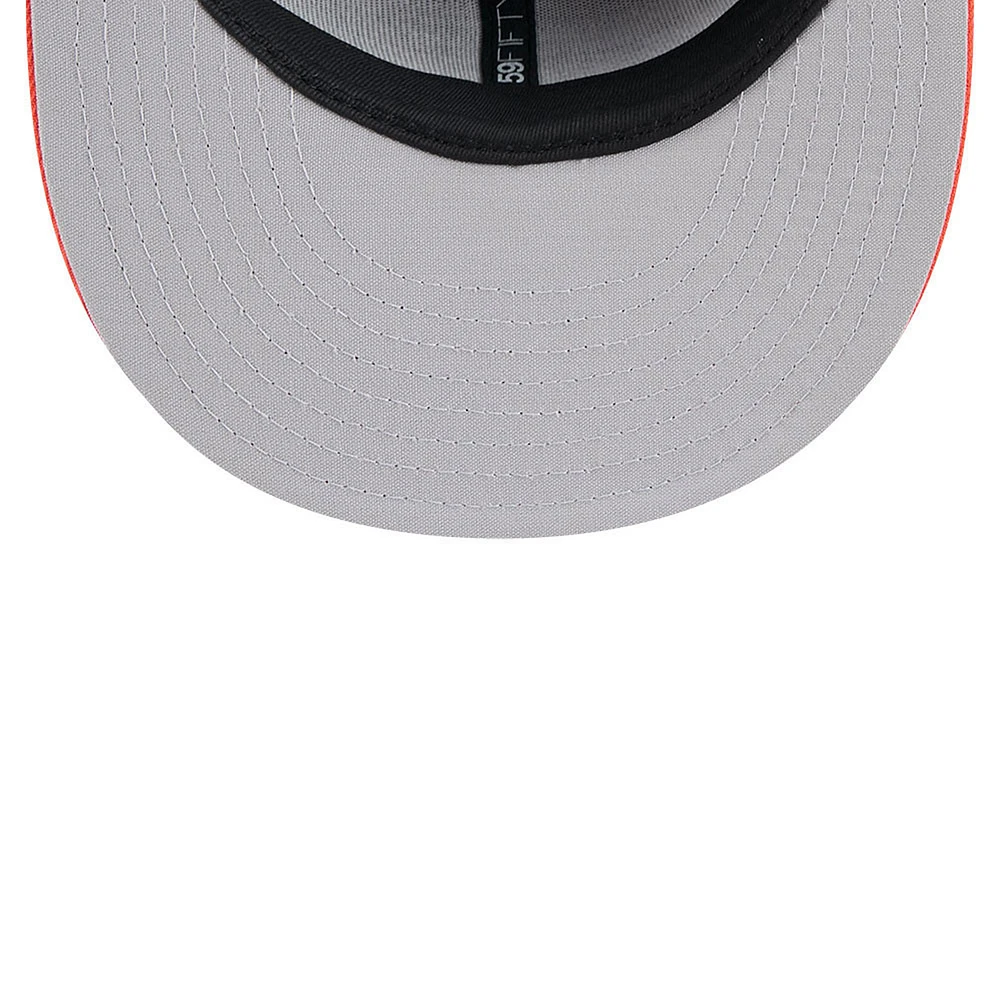 Men's New Era  Black Buffalo Bisons Theme Nights 59FIFTY Fitted Hat