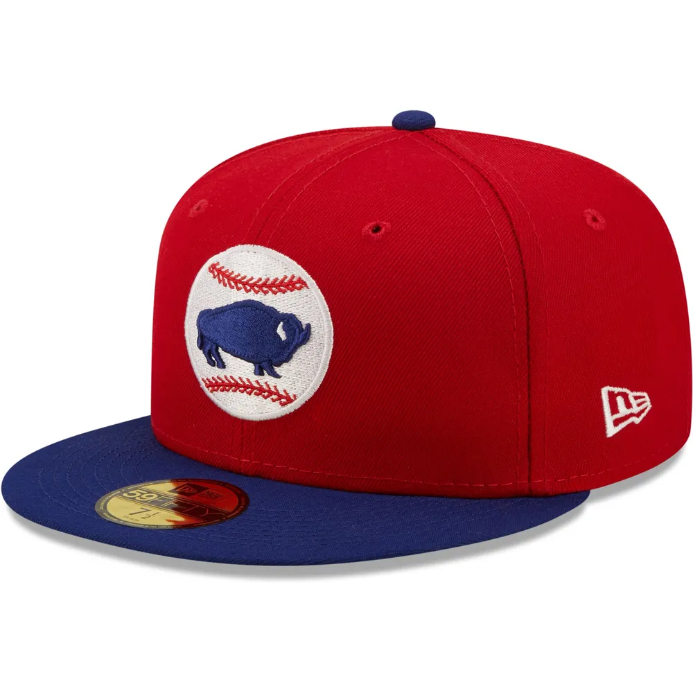Lids Buffalo Bisons New Era Authentic Collection 59FIFTY Fitted Hat