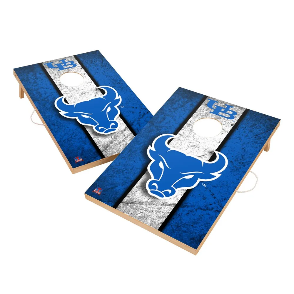 Lids Buffalo Bulls 2' x 3' Solid Wood Cornhole Board Set