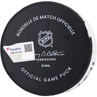 Alex Tuch Buffalo Sabres Game-Used Goal Puck vs. New York Rangers on November 27, 2023 - Second of Two Goals Scored