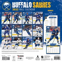 Calendrier mural 2022 des Sabres de Buffalo