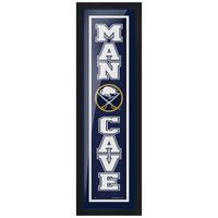 Buffalo Sabres - 6'' x 22'' Man Cave Framed Sign