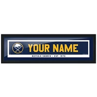 Buffalo Sabres - Cadre photo de personnalisation d'équipe 6'' x 22''