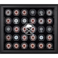 Buffalo Sabres Black Framed (2020-Present) 30-Puck Display Case