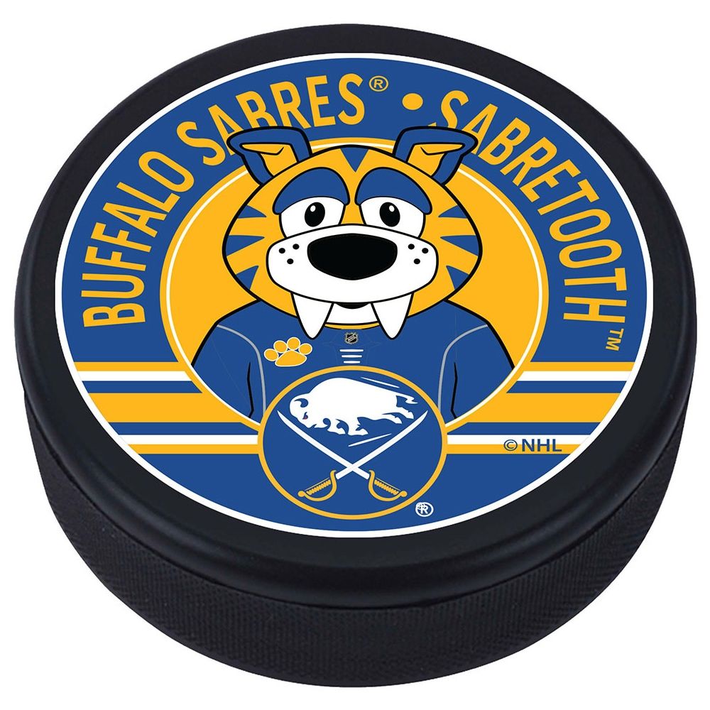 Buffalo Sabres - Mascot Design Hockey Puck