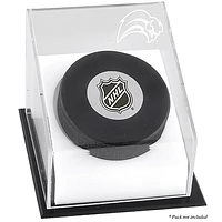 Vitrine de luxe avec logo des rondelles des Buffalo Sabres