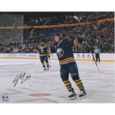 Lids Casey Mittelstadt Buffalo Sabres Fanatics Authentic Autographed 16 x  20 White Jersey Skating Photograph