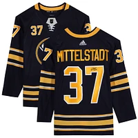 Casey Mittelstadt Buffalo Sabres Autographed Blue Adidas Authentic Jersey
