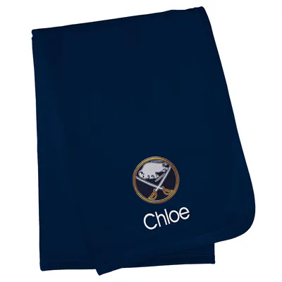 Buffalo Sabres Infant Personalized Blanket - Navy