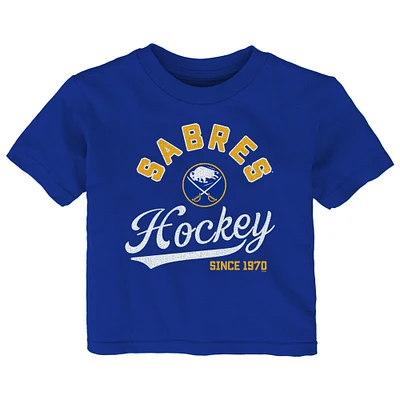 T-shirt pour nourrissons des Royal Buffalo Sabres prennent les devants