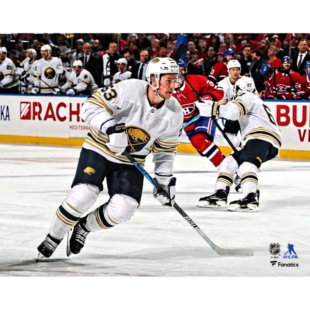 Sam Reinhart Buffalo Sabres Unsigned 50th Anniversary Season Alternate  Jersey Skating Photograph