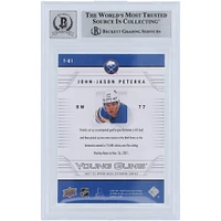 JJ Peterka Buffalo Sabres Autographed 2021-22 Upper Deck Extended Series 06-07 Retro YG #T-81 Beckett Fanatics Witnessed Authenticated 9/10 Rookie Card