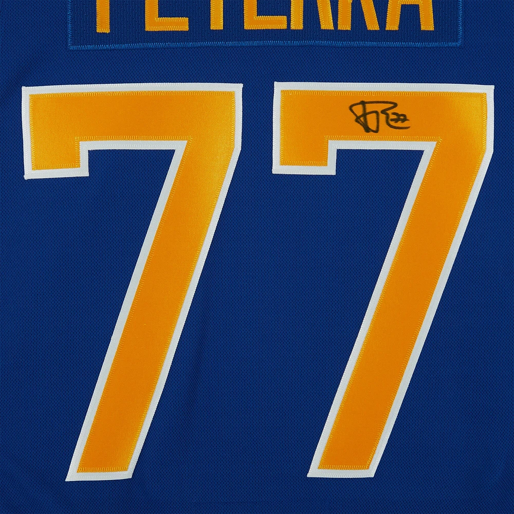 JJ Peterka Buffalo Sabres Autographed Blue Adidas Authentic Jersey