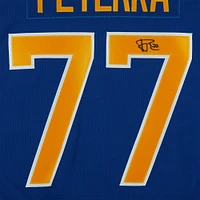 JJ Peterka Buffalo Sabres Autographed Blue Adidas Authentic Jersey