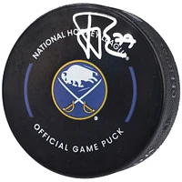 JJ Peterka Buffalo Sabres Autographed Official Game Puck
