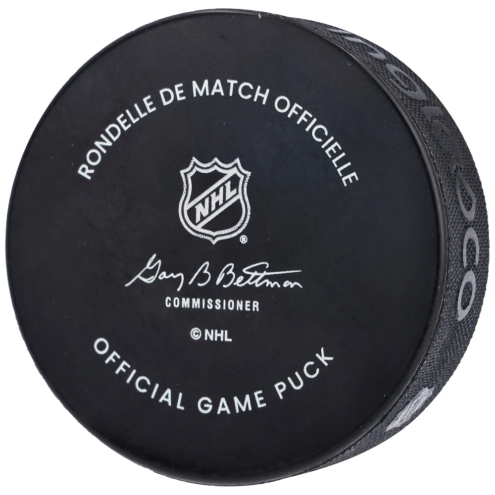 JJ Peterka Buffalo Sabres Autographed Official Game Puck