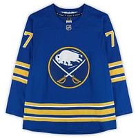 JJ Peterka Buffalo Sabres Autographed Royal Fanatics Premium Jersey