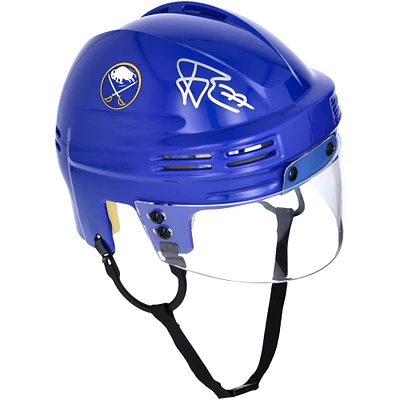 JJ Peterka Buffalo Sabres Autographed Royal Mini Helmet
