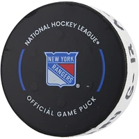 Jordan Greenway Buffalo Sabres Game-Used Goal Puck from November 7, 2024 vs. New York Rangers 