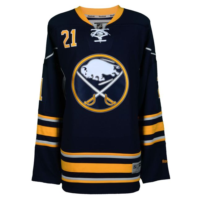 Kyle Okposo Buffalo Sabres Dédicacé Navy Reebok Premier Jersey