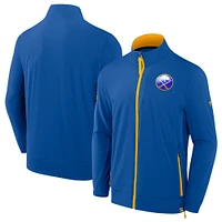 Men's Fanatics  Royal Buffalo Sabres Authentic Pro Full-Zip Coaches Jacket