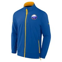 Men's Fanatics  Royal Buffalo Sabres Authentic Pro Full-Zip Coaches Jacket
