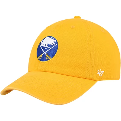 Casquette réglable '47 Gold Buffalo Sabres Clean Up pour homme