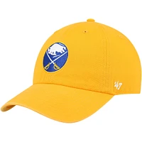 Men's '47 Gold Buffalo Sabres Clean Up Adjustable Hat