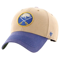 Casquette réglable '47 kaki/Royal Buffalo Sabres Dusted Sedgwick MVP pour hommes