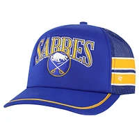 Men's '47 Royal Buffalo Sabres Sideband Stripes Trucker Snapback Hat