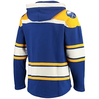 Men's '47 Royal Buffalo Sabres Superior Lacer Pullover Hoodie