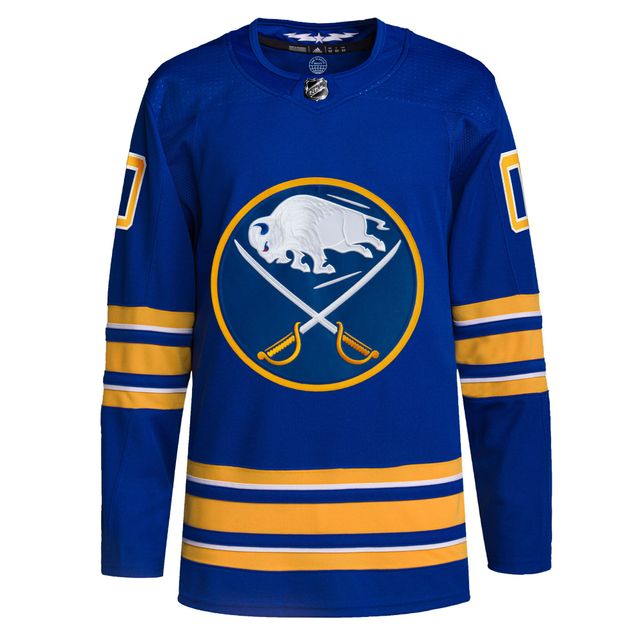 Men's Adidas Royal Buffalo Sabres Home Authentic Pro Custom Jersey