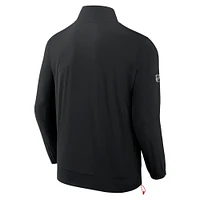 Men's Fanatics Black Buffalo Sabres Woven Rink Full-Zip Jacket